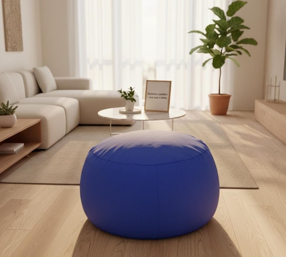 Gummy Bean Bag XXL Royal Blue