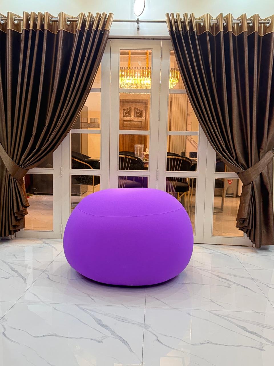 Gummy Bean Bag XXL Vivid Purple - Image 3