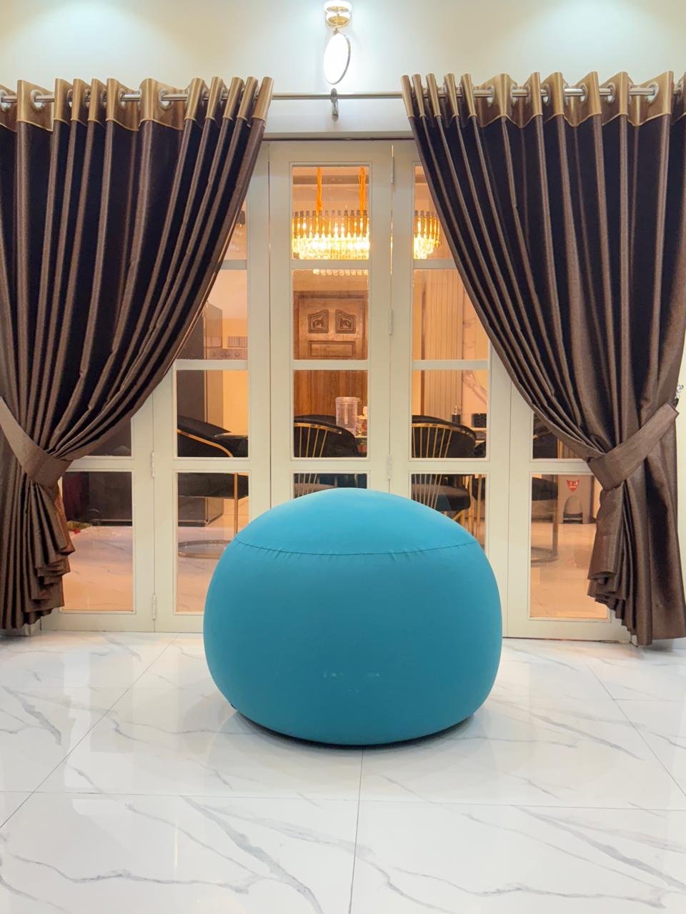 Gummy Bean Bag XXL Aqua - Image 3